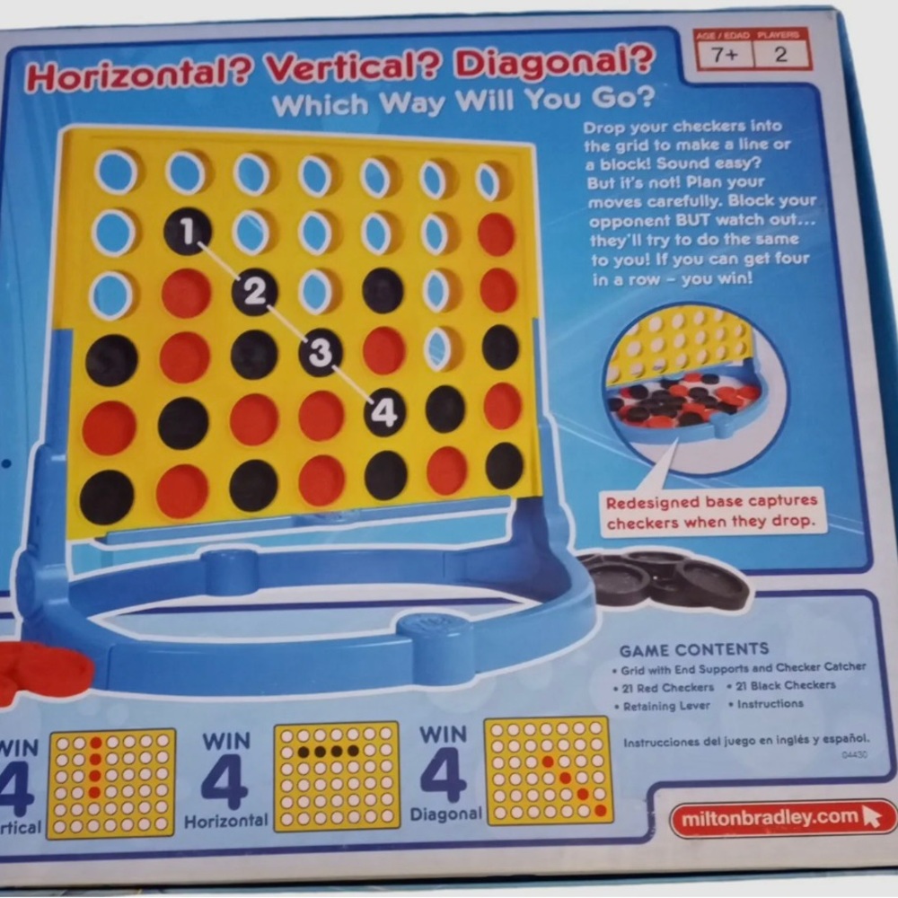 Vintage board game: Connect 4